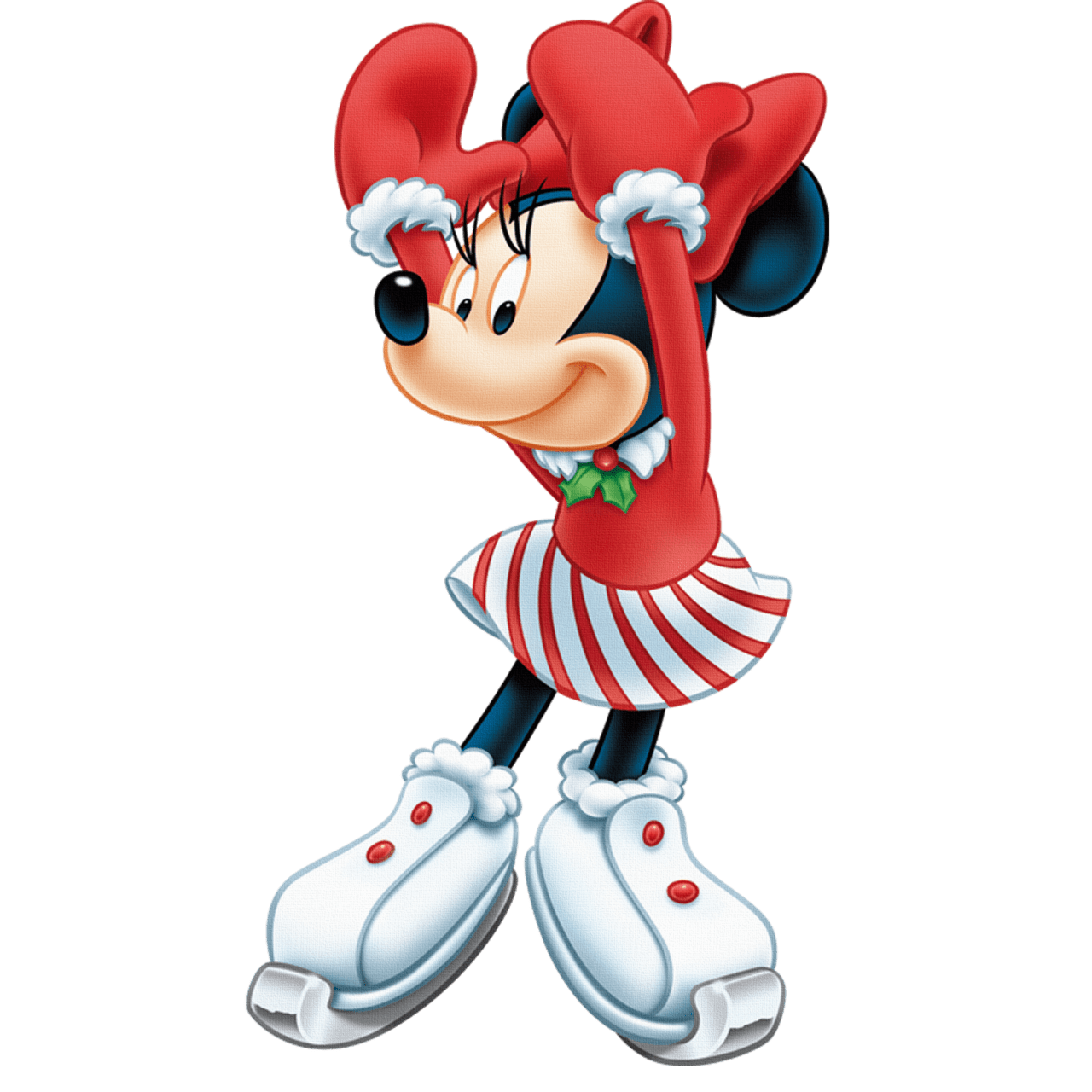 Minnie mouse mickey clipart vector