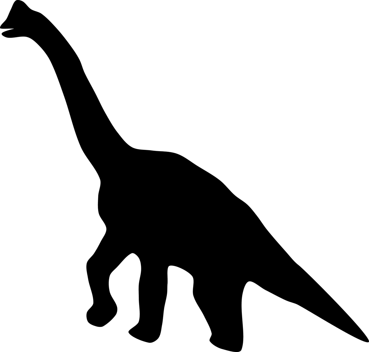 Dino saurio shadow mois clipart photo 2