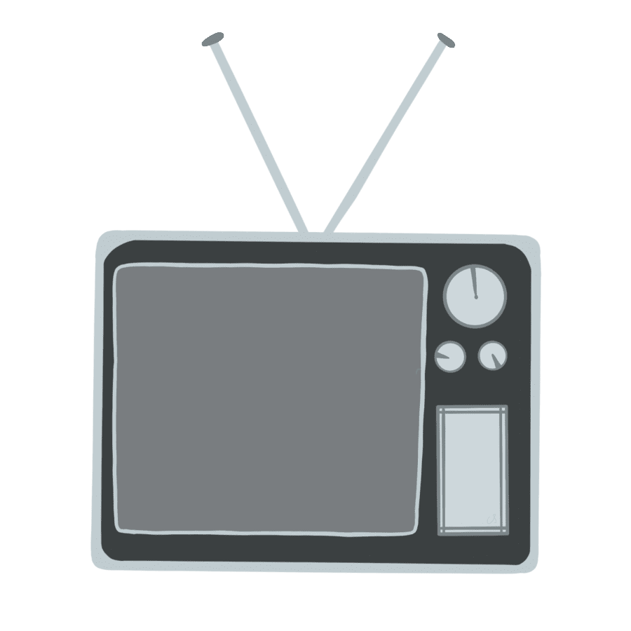 The tv shows that kept us sane during pandemic university news clipart vector