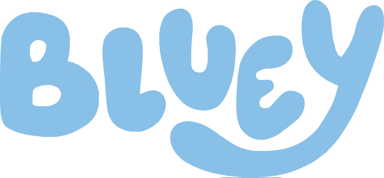 Bluey logo clipart 2