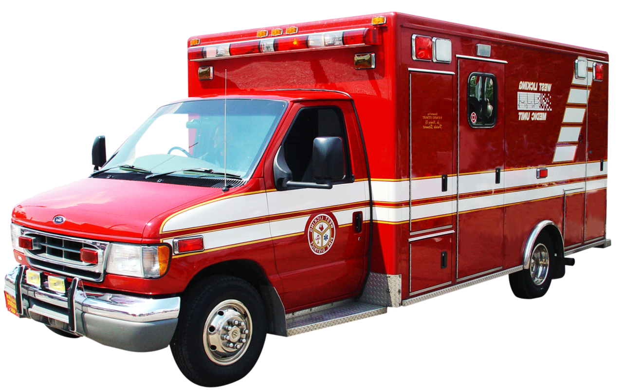 Fire truck ambulance image for clipart