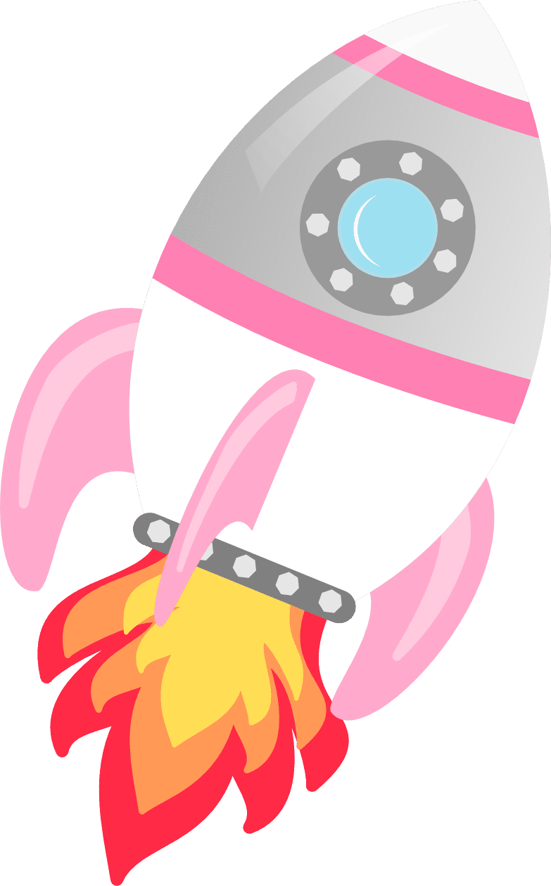 Rocket pin page clipart free 2