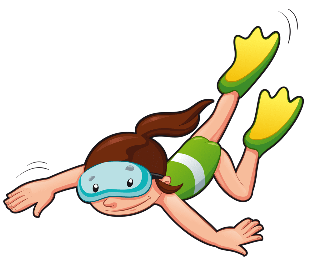 Swimming clipart transparent