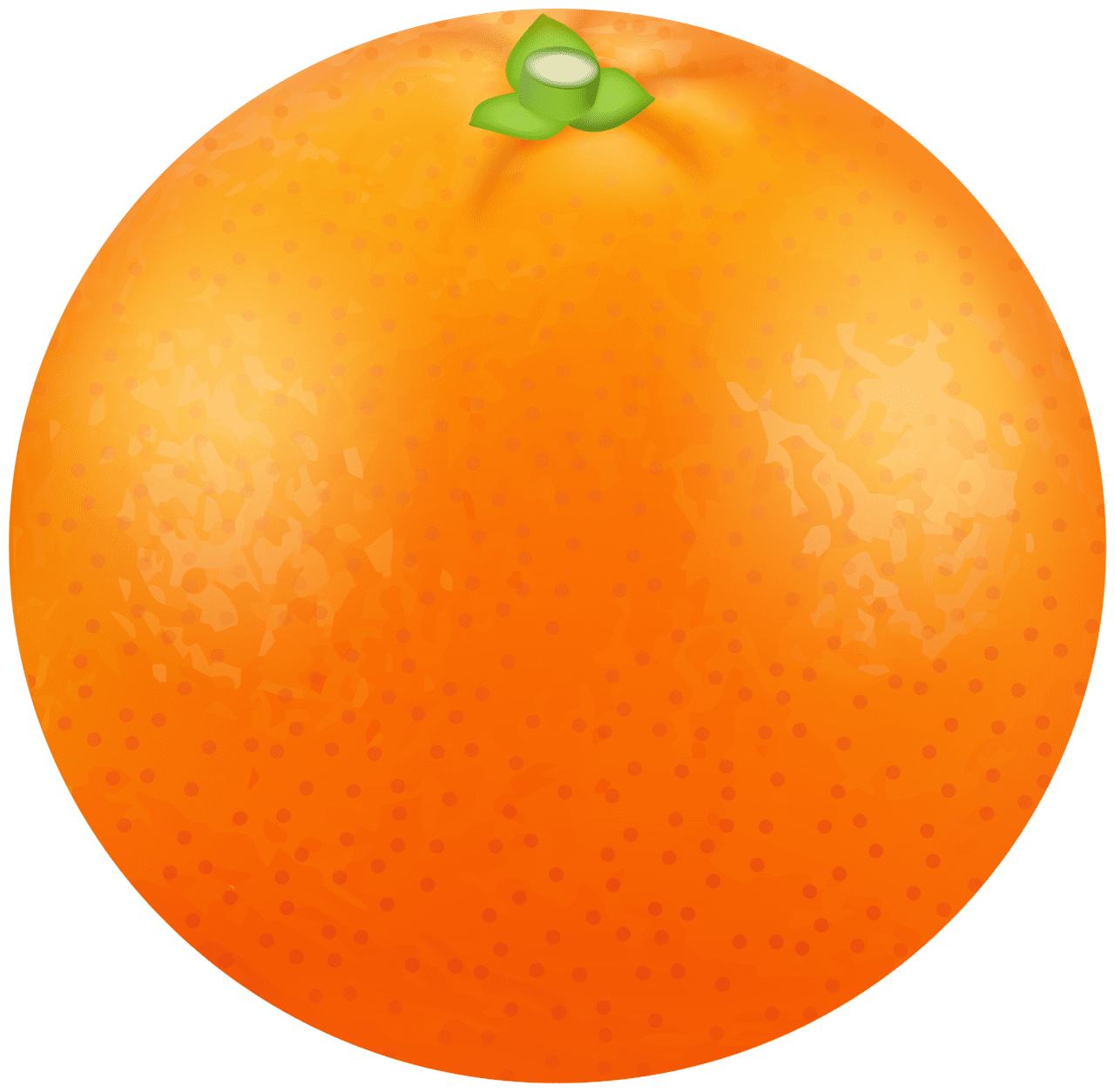 Orange clipart logo 2