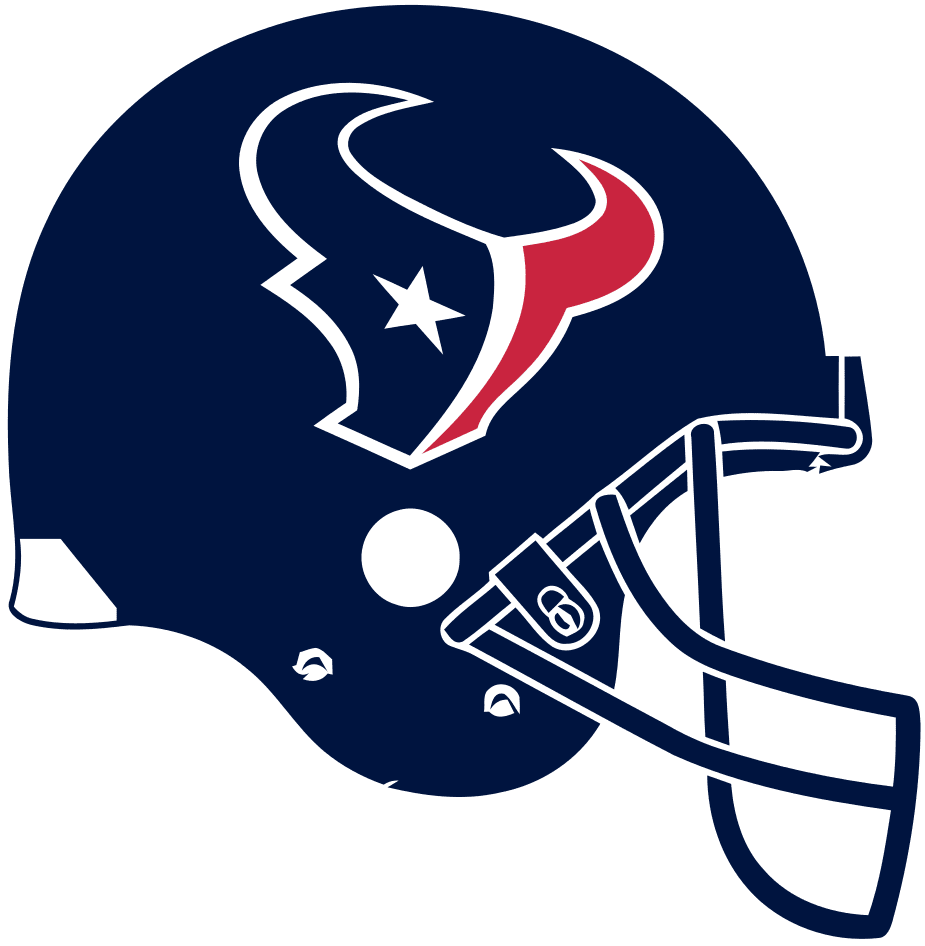 Football helmet houston texans clipart logo