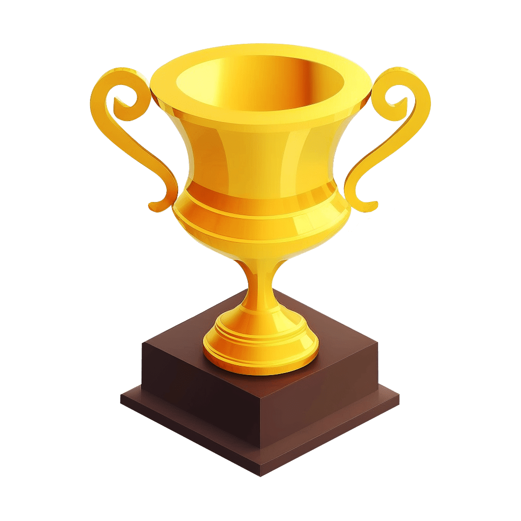 Trophy pin page clipart image 2