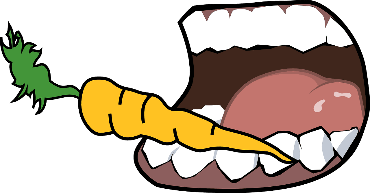 Teeth con la bocota cerrada clipart clip art