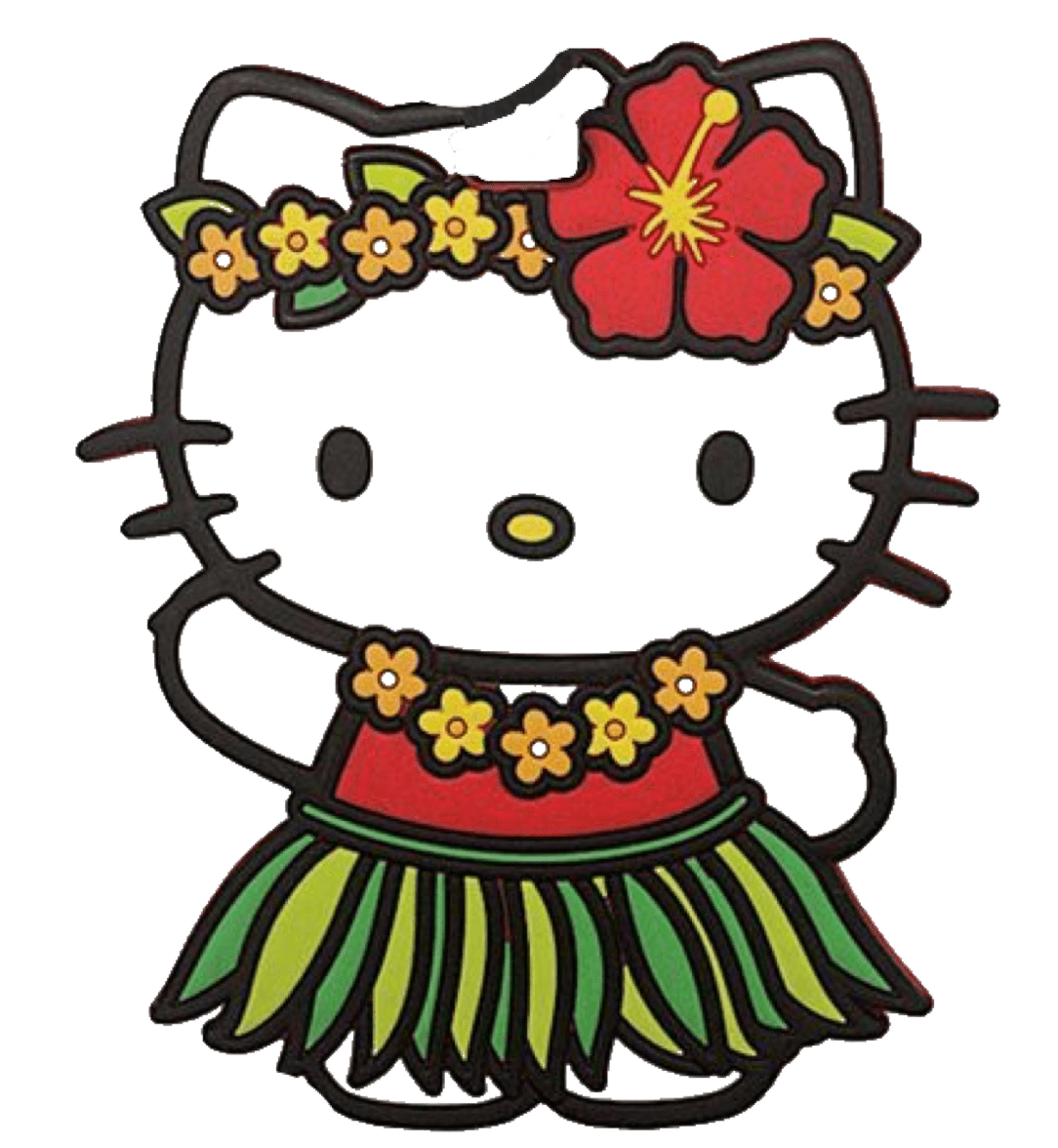 Hello kitty pin page clipart photo