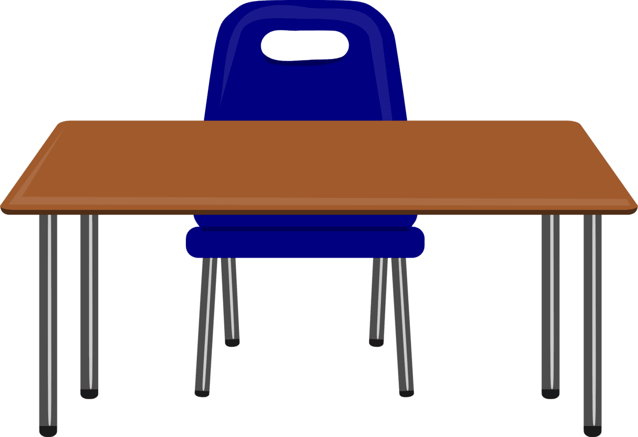 Chair school clipart photo