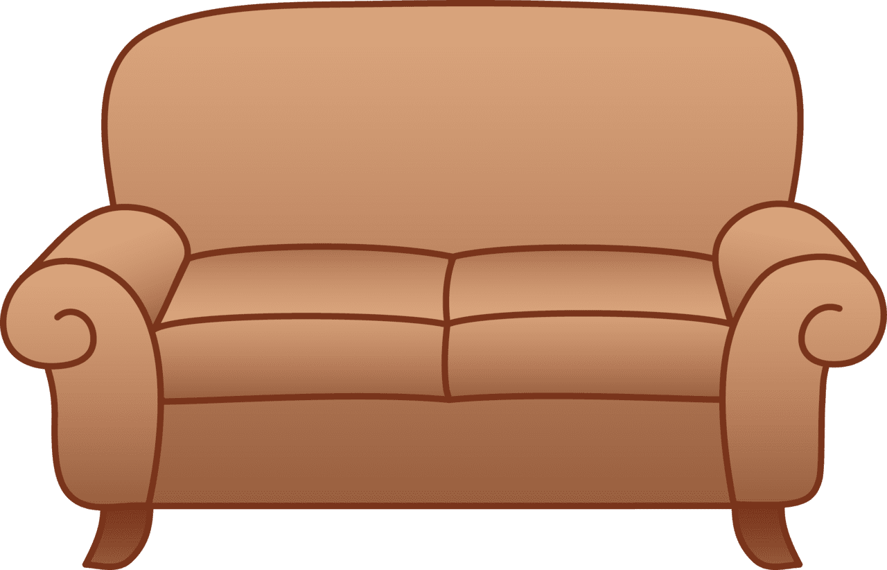 Bedroom living room clipart free