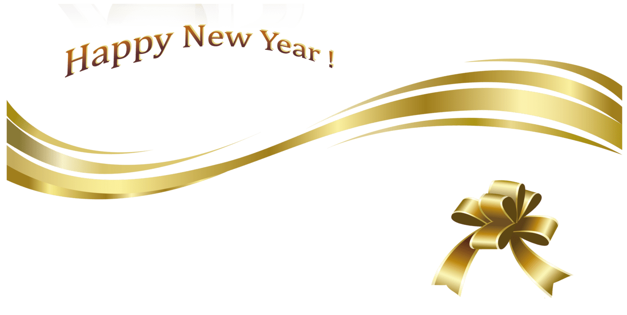 Happy new year clipart transparent