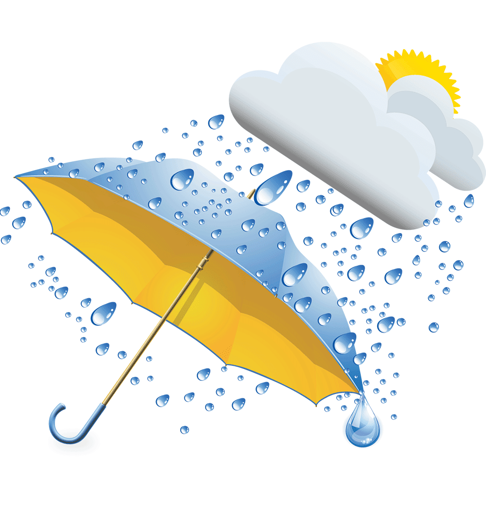 Rain pin page clipart clip art