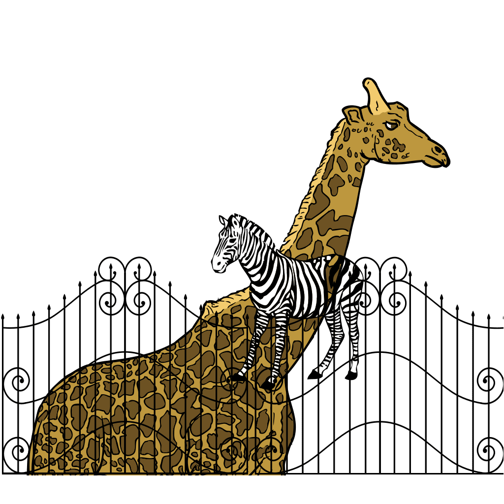 Zoo animals clipart for arts free