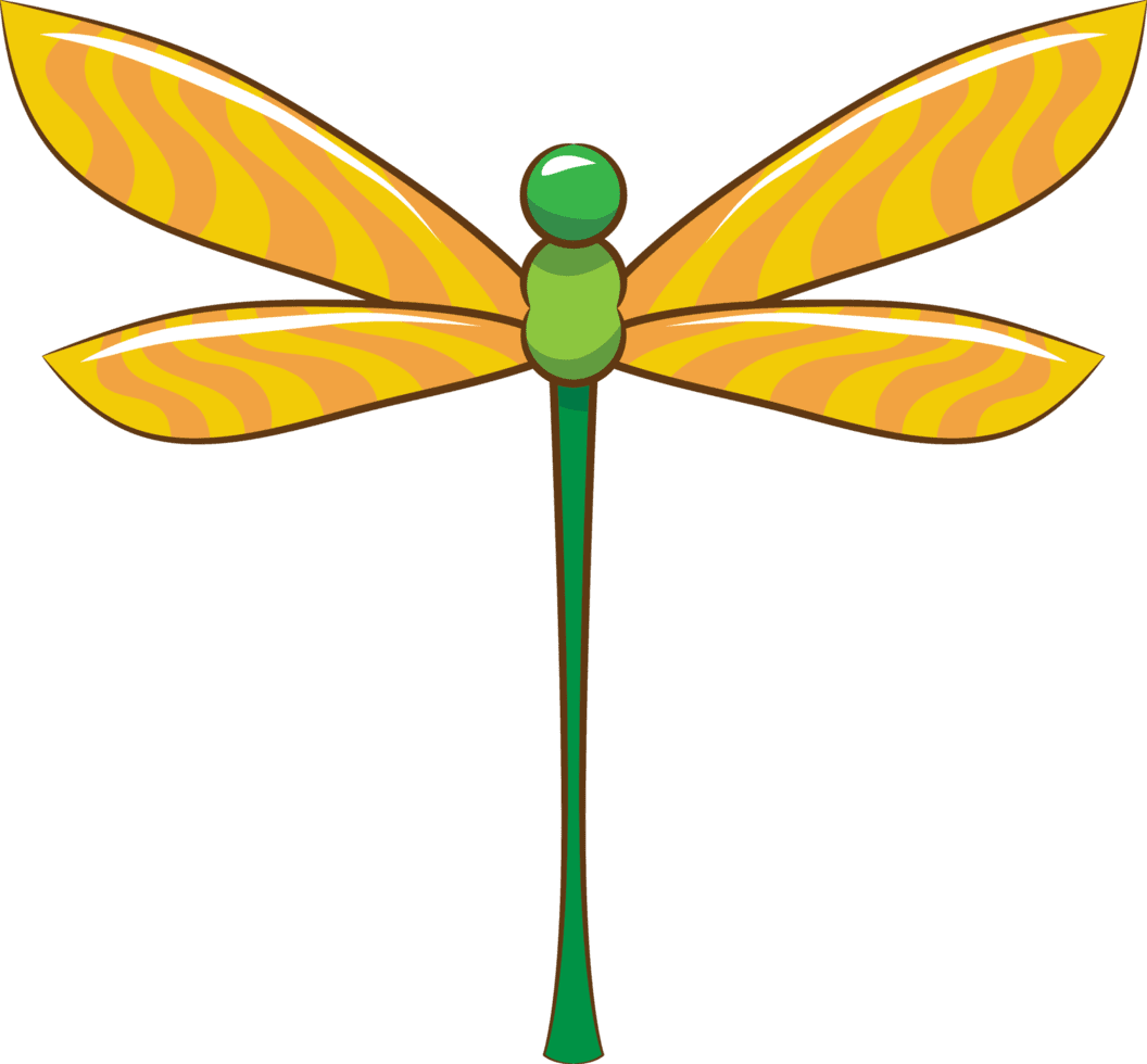 Dragonfly graphic clipart design free