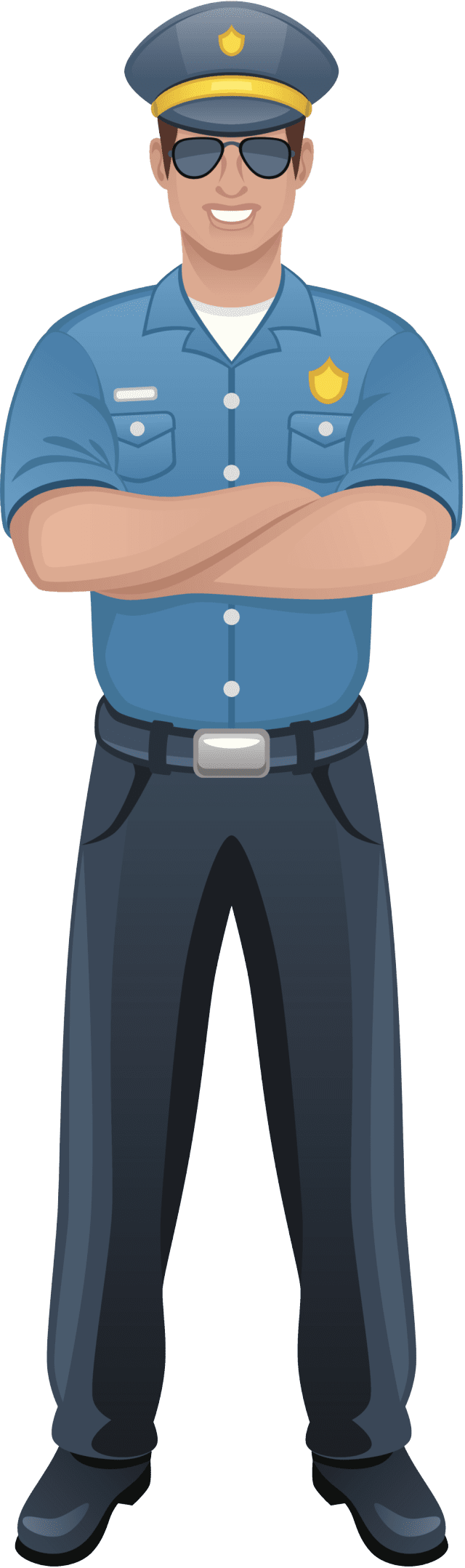 Police pin page clipart transparent