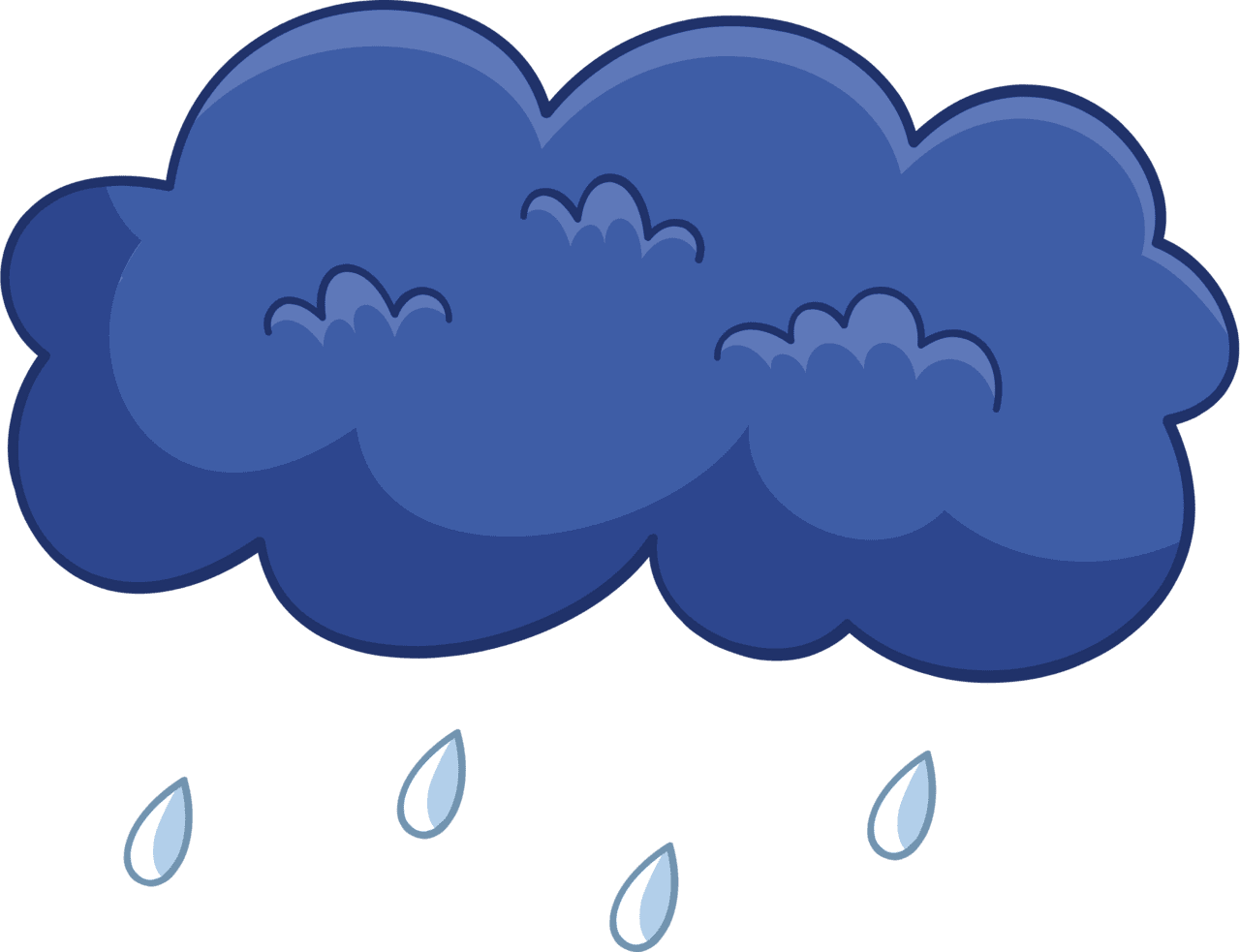 Rain cloud clipart images