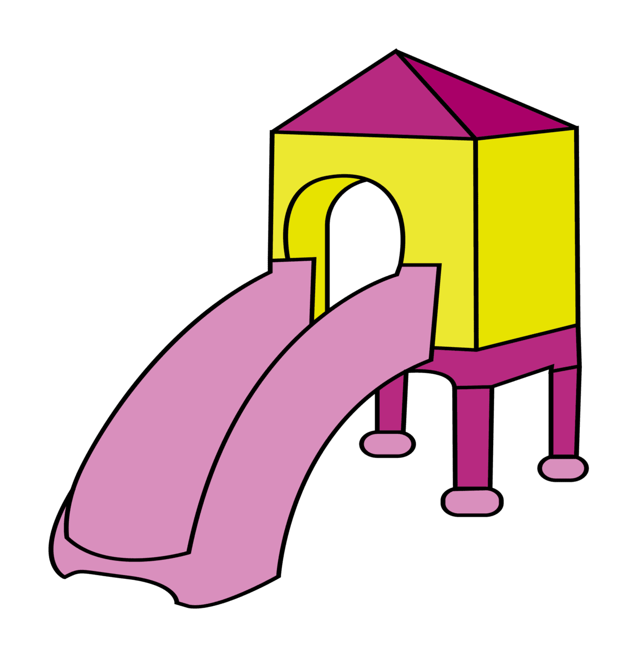 Playground park game childhood clipart free