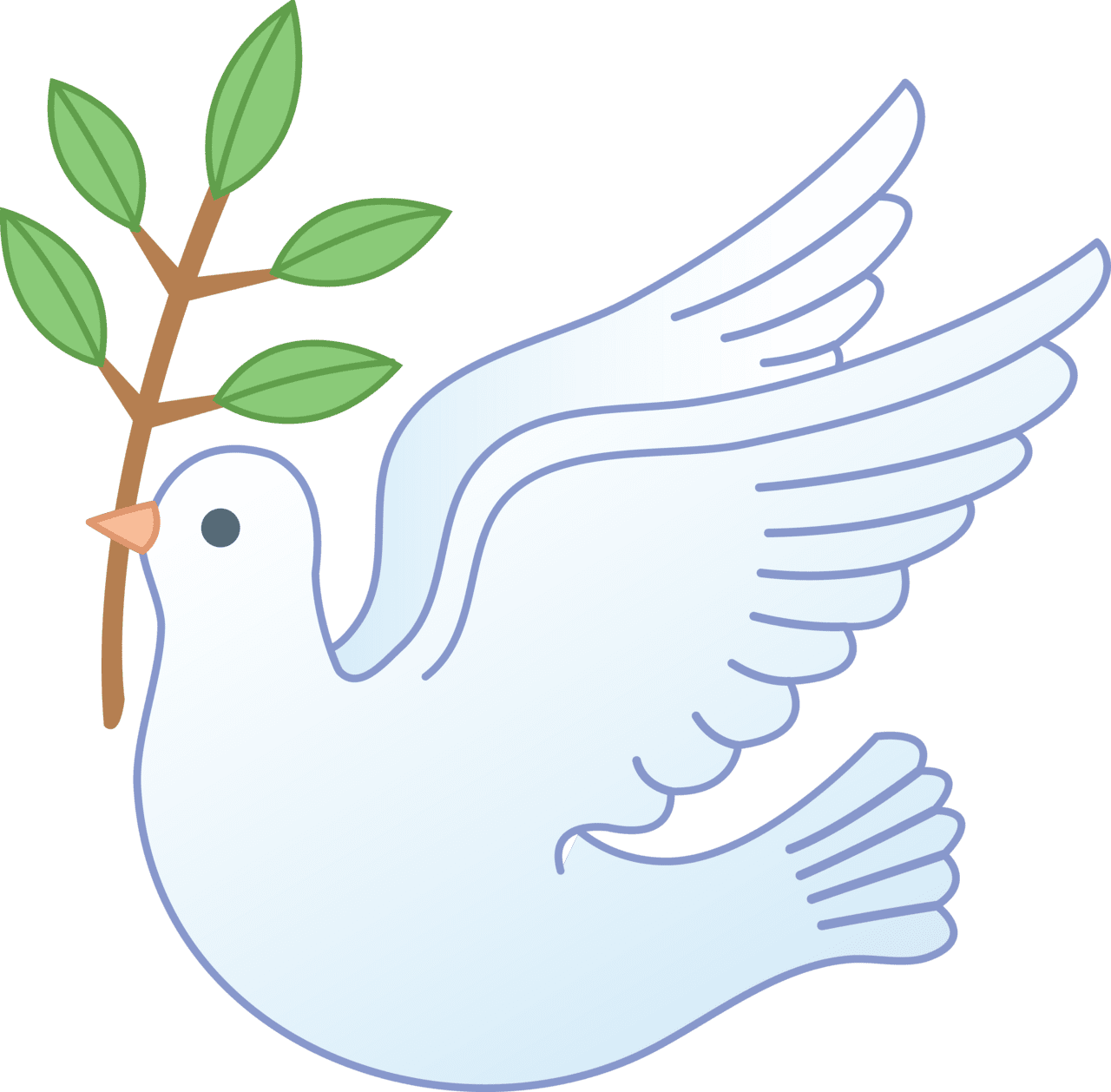 Dove pin page clipart photo