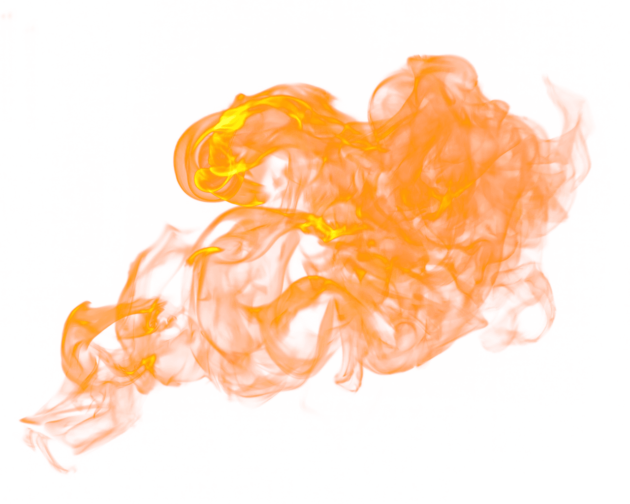 Explosion flaming fire burn clipart picture