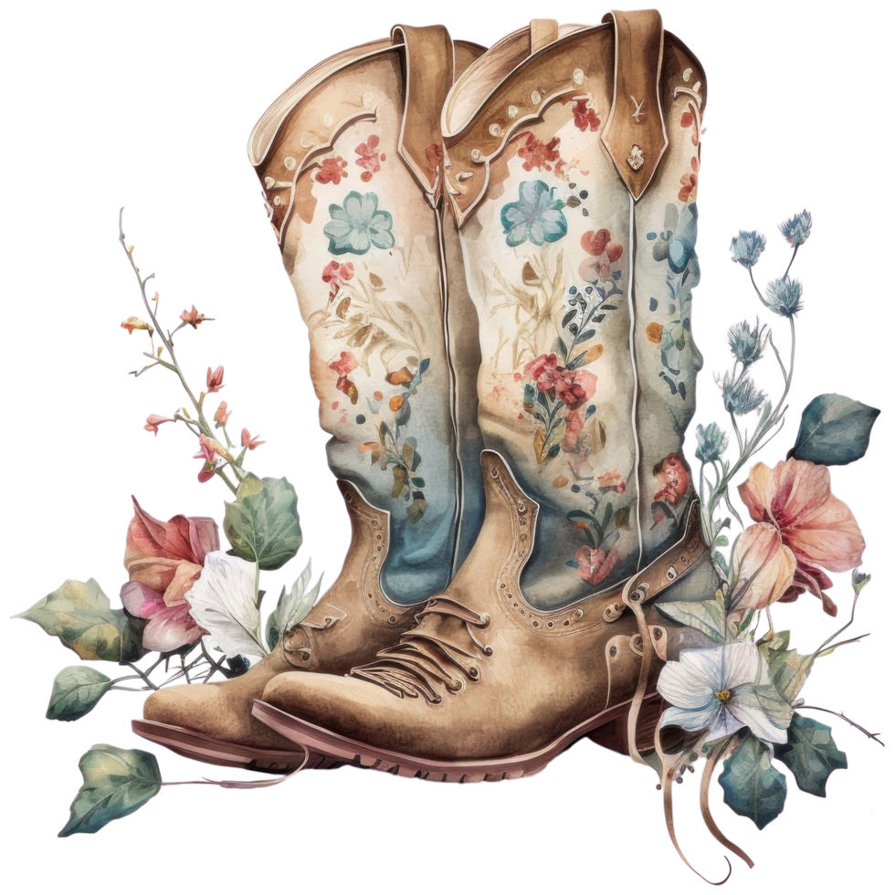 Cowgirl boots boot all clipart clip art