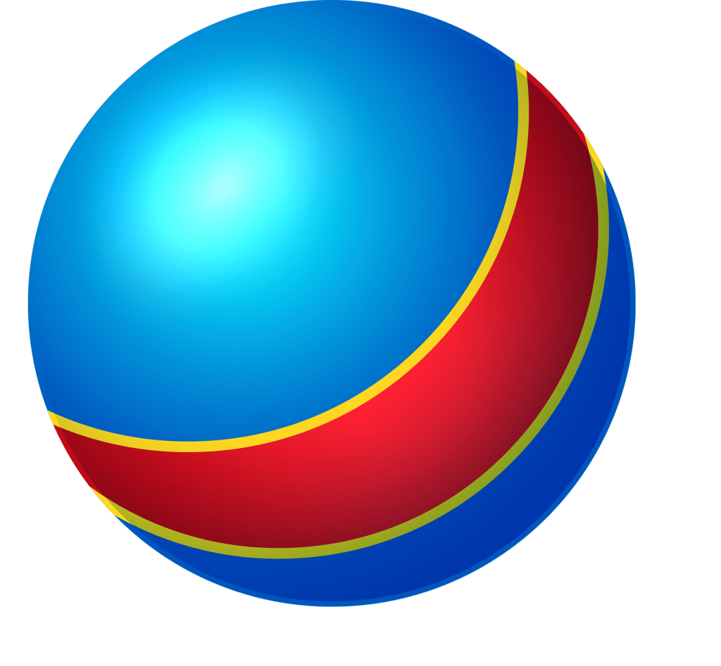 Beach ball clipart transparent