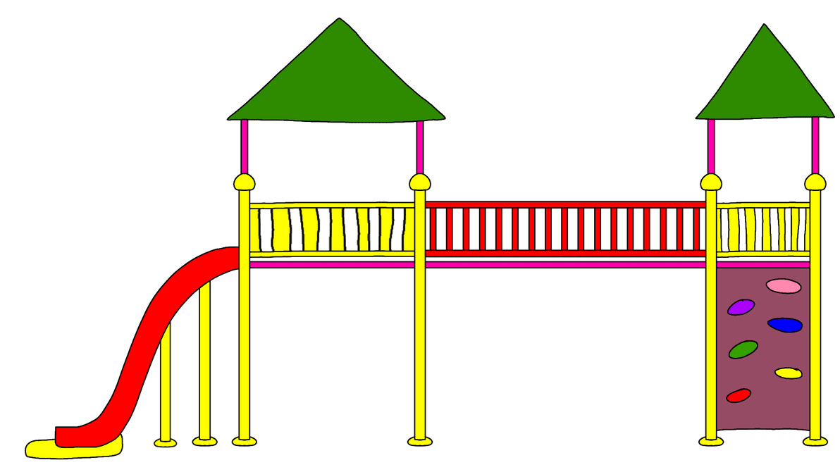 Playground by couturetoonstudio clipart photo