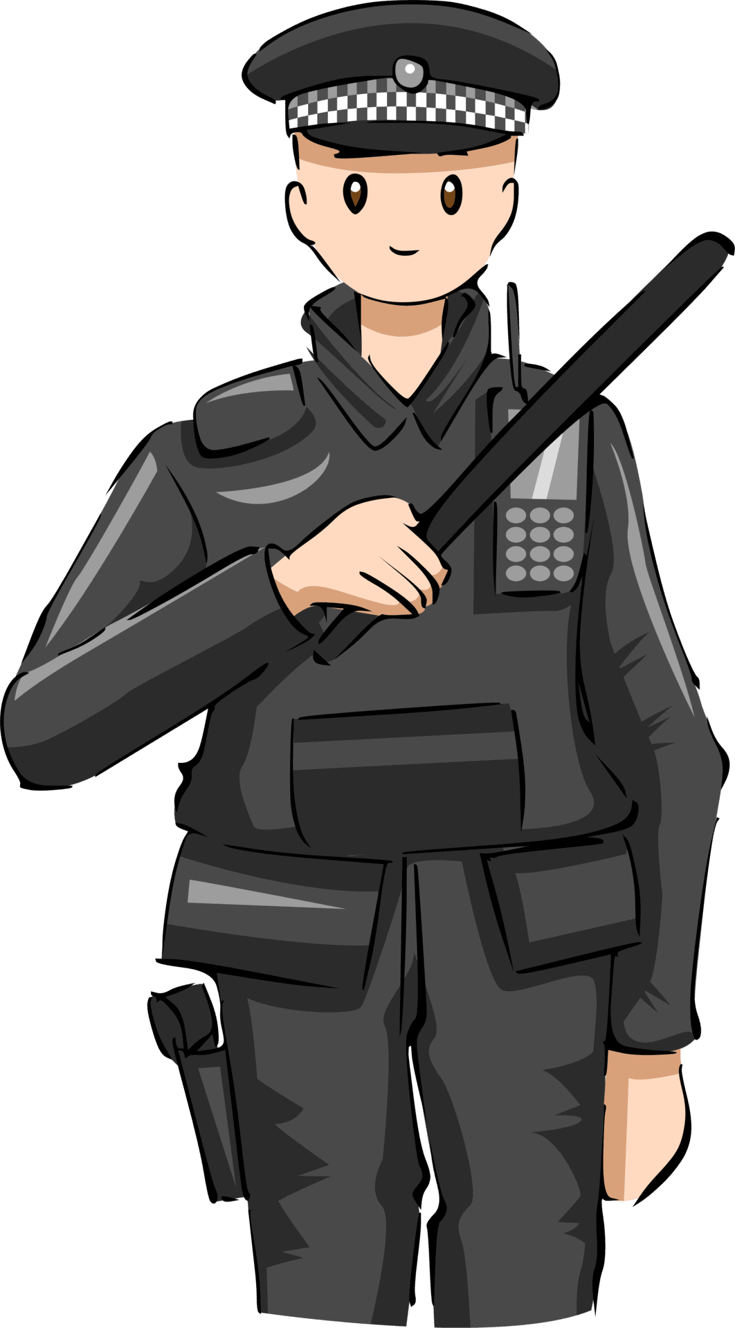 Police graphic clipart design picture 2