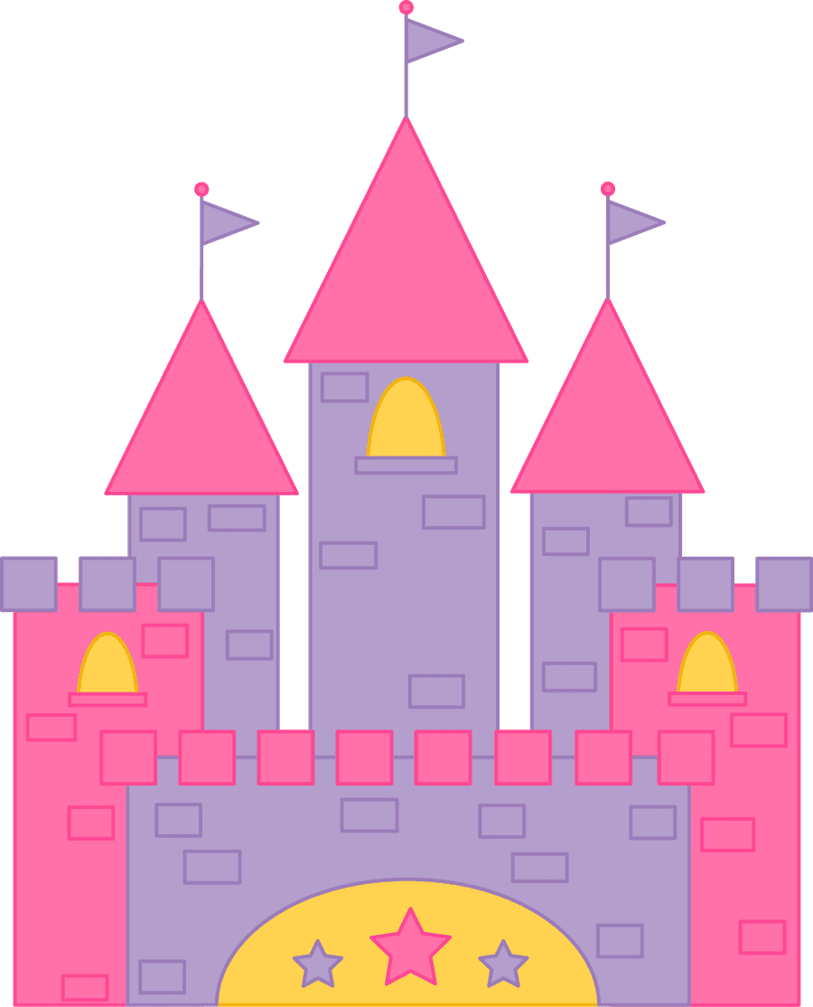 Castle pin page clipart photo 4