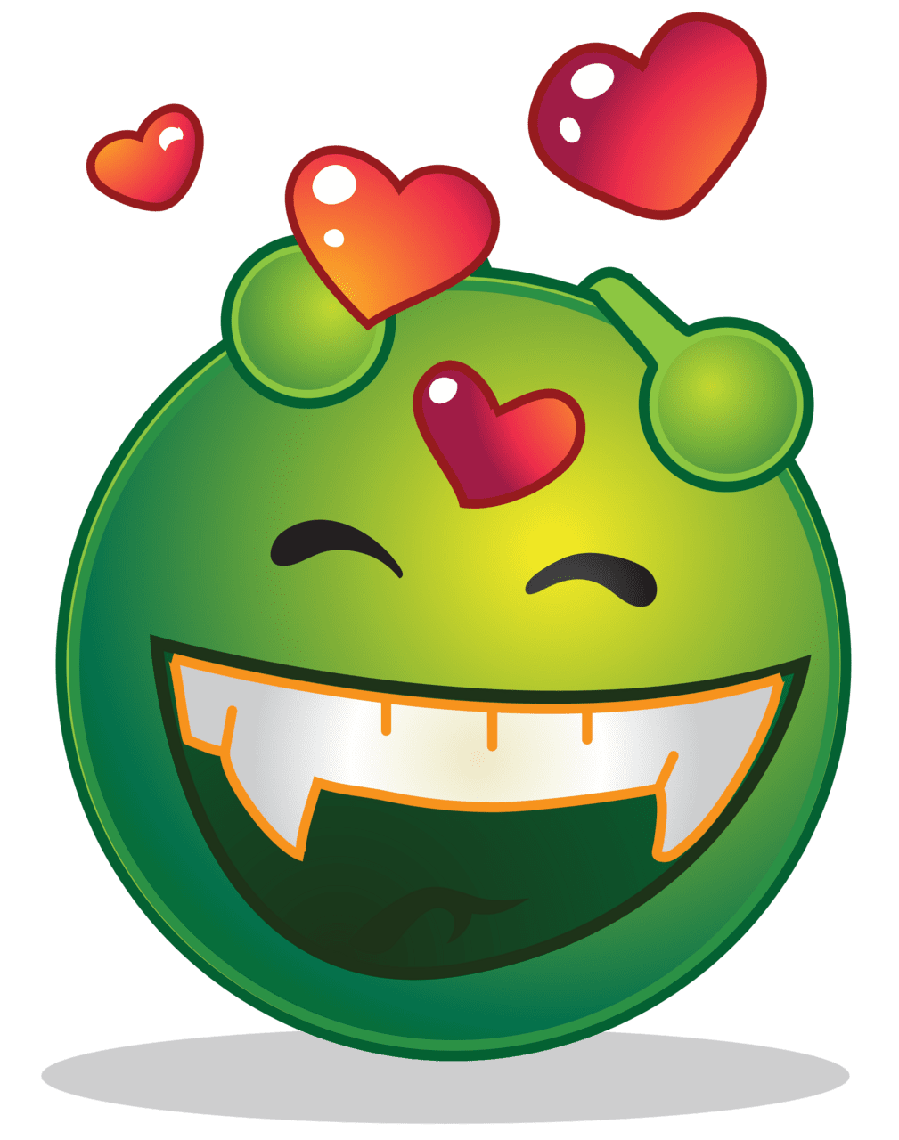 Smiley face pin page clipart logo 2