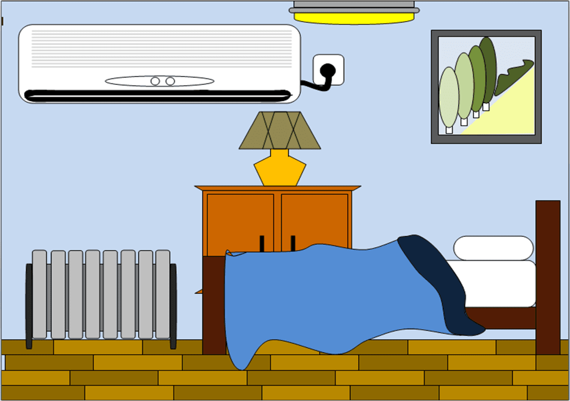 Bedroom images vector clipart line