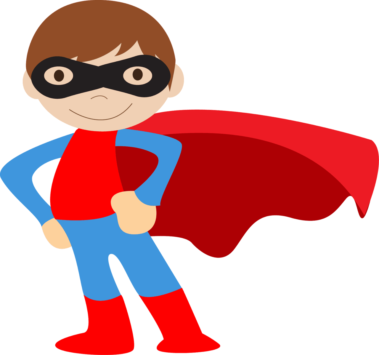 Superhero pin page clipart free