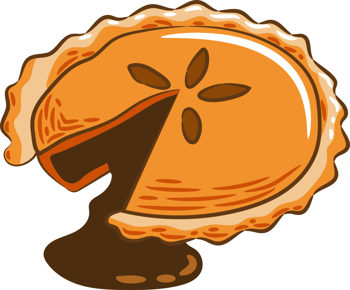 Pie graphic clipart design transparent