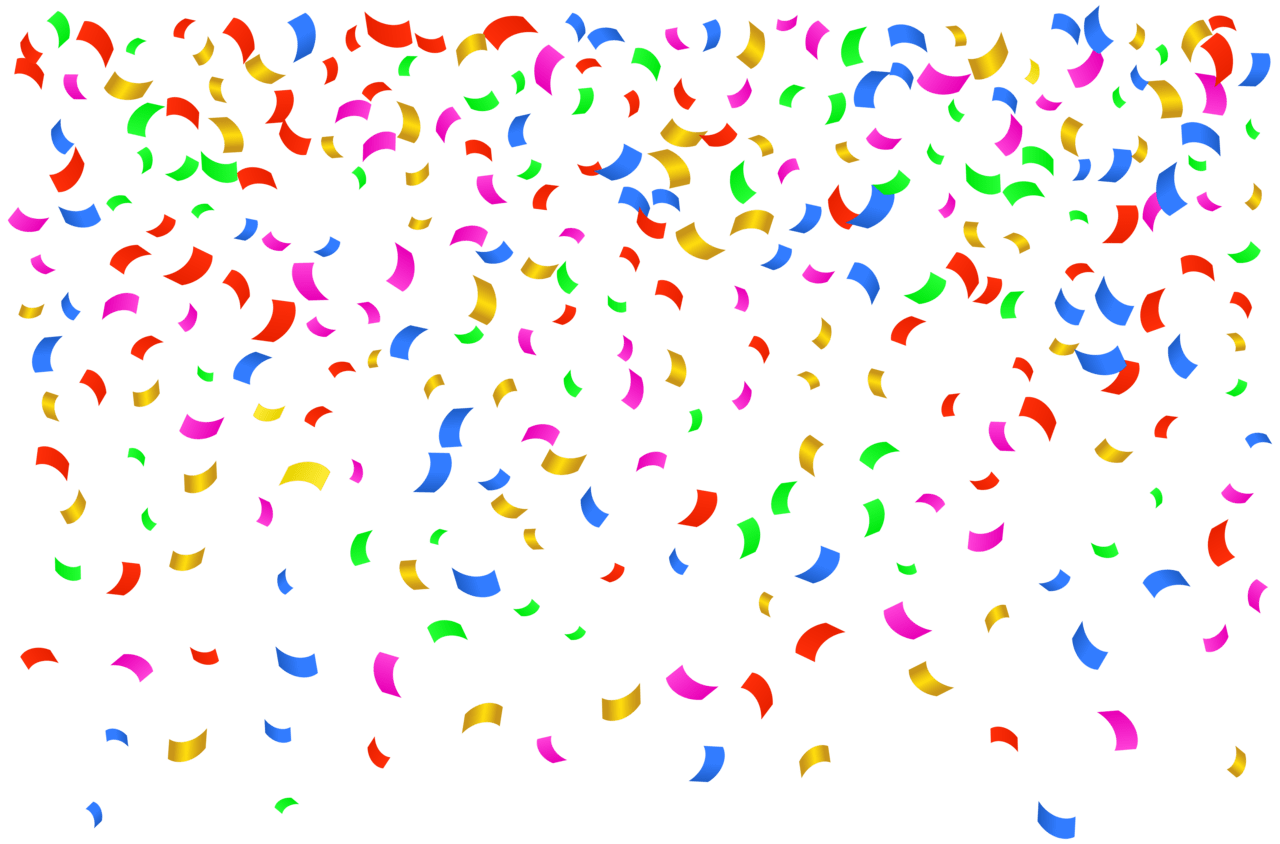 Confetti clipart image