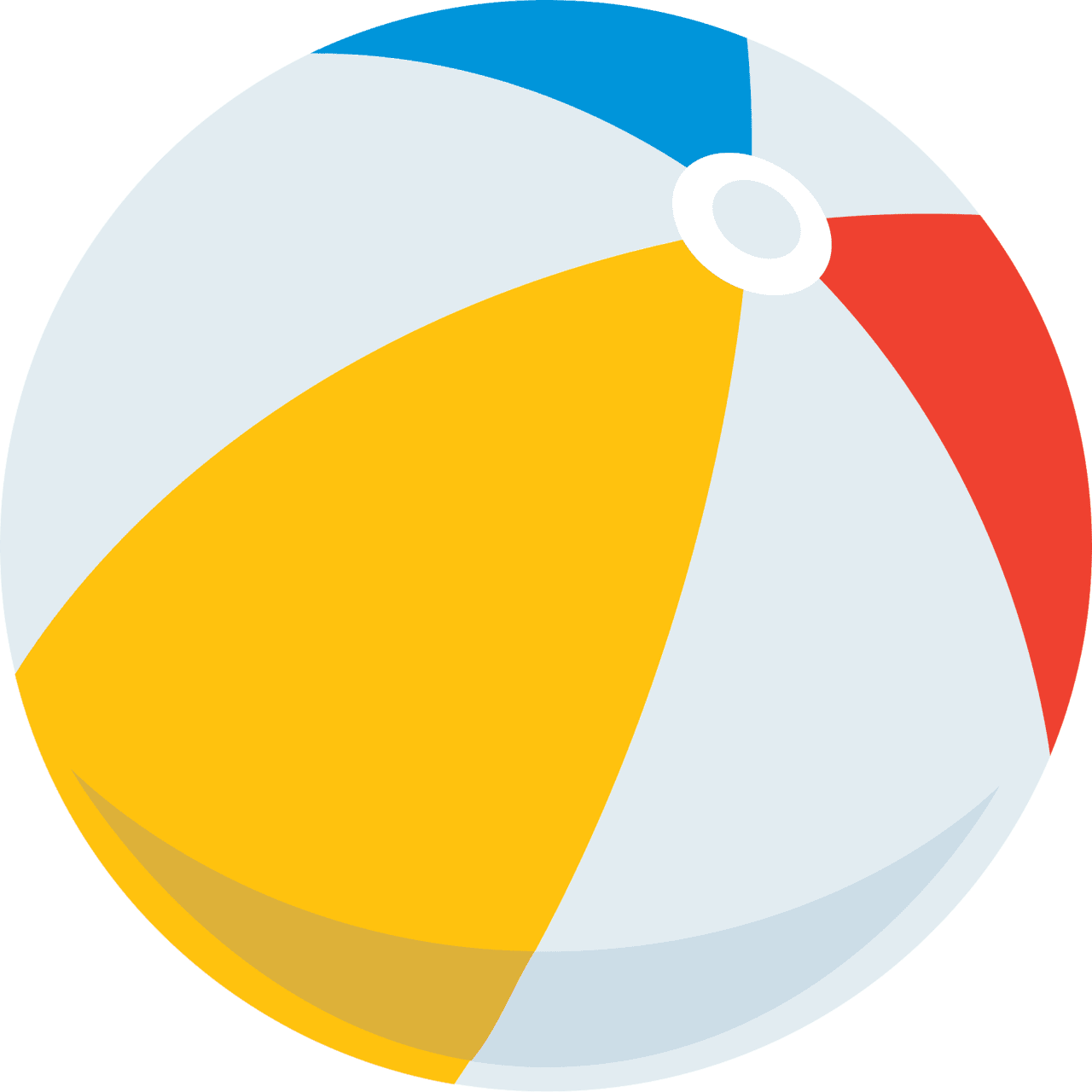 Beach ball vector clipart images