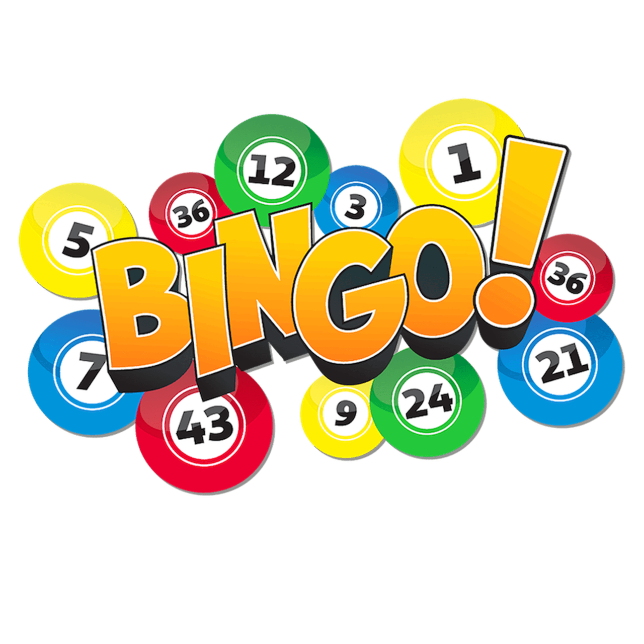 Bingo tv clipart background