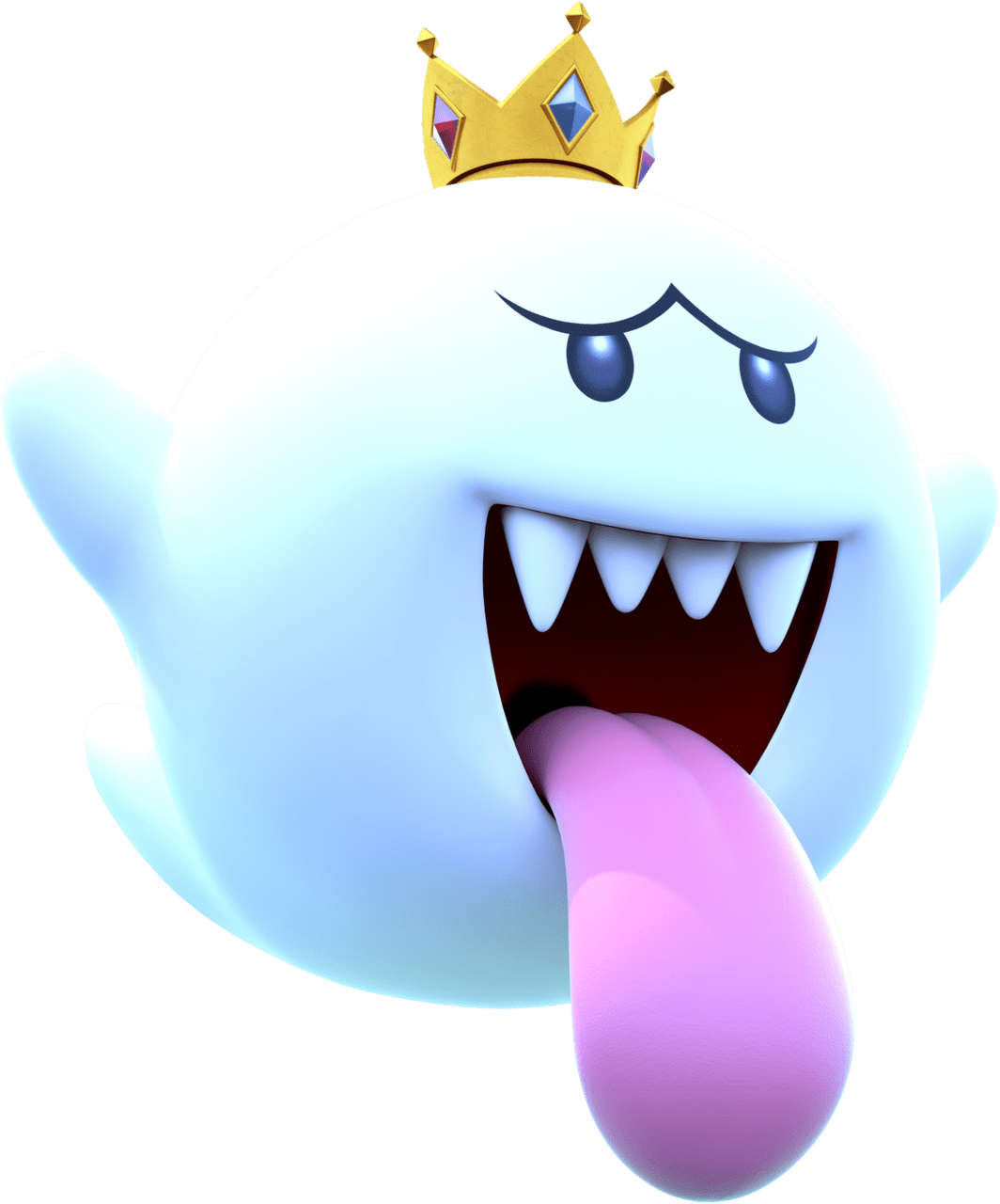 Teeth king boo clipart picture