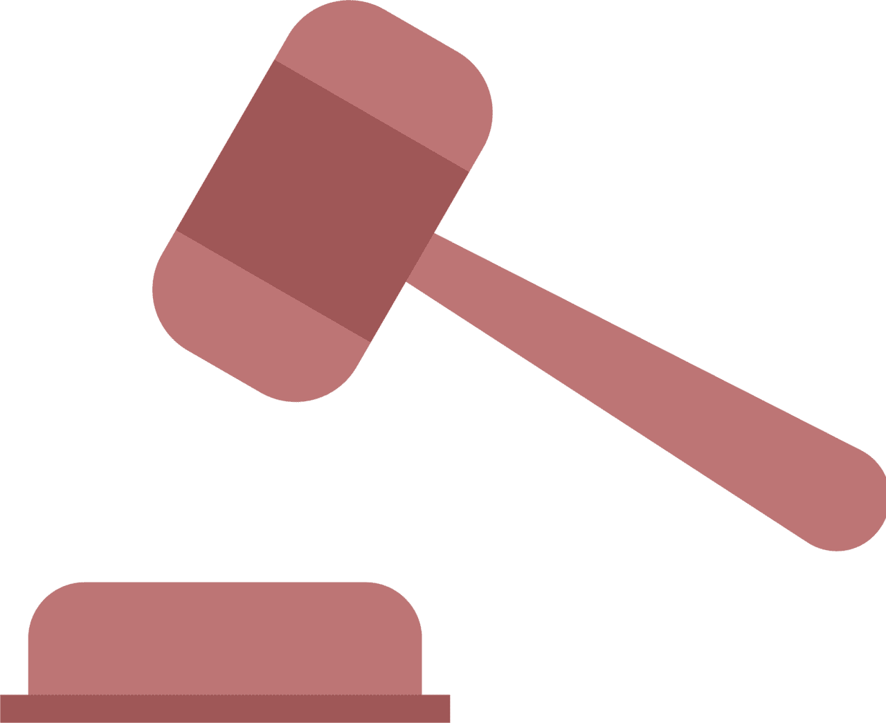 Hammer judge for clipart vector