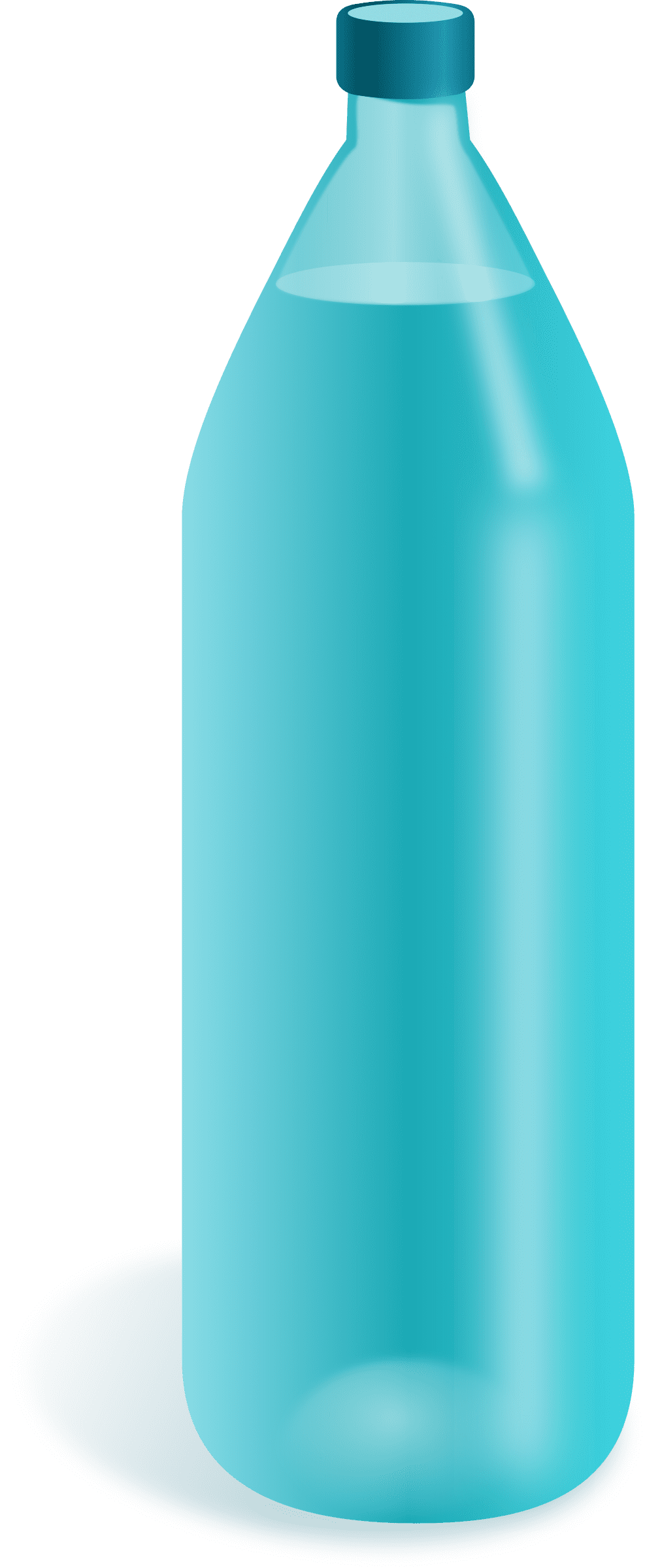 High resolution water bottle background clipart