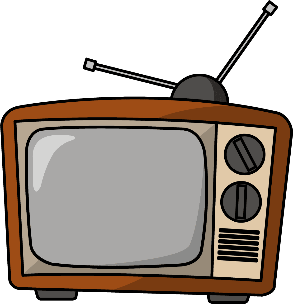 Tv clipart vector