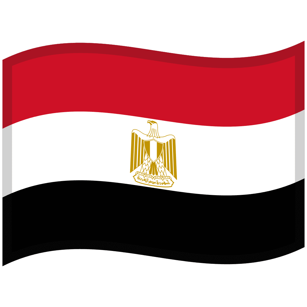 Flag egypt emoji clipart image