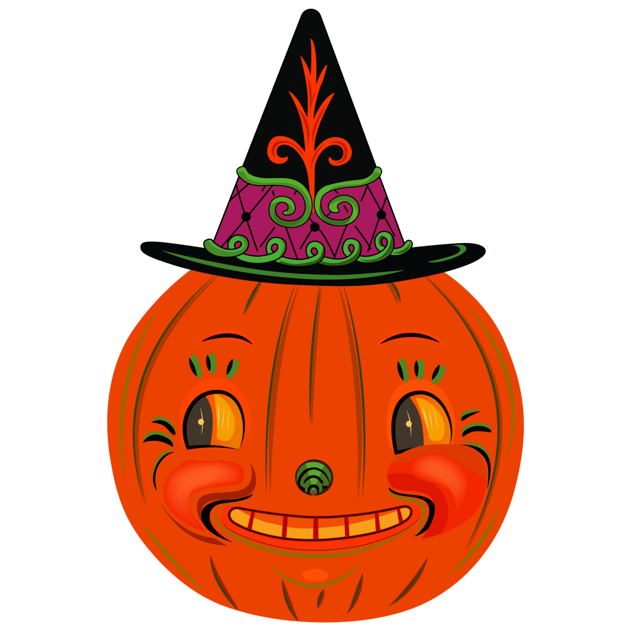 Jack lantern hocus pocus pumpkin brooch by johanna parker lipstick chrome clipart logo