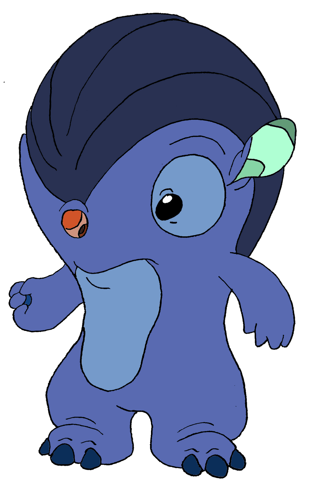 Stitch shady clipart image