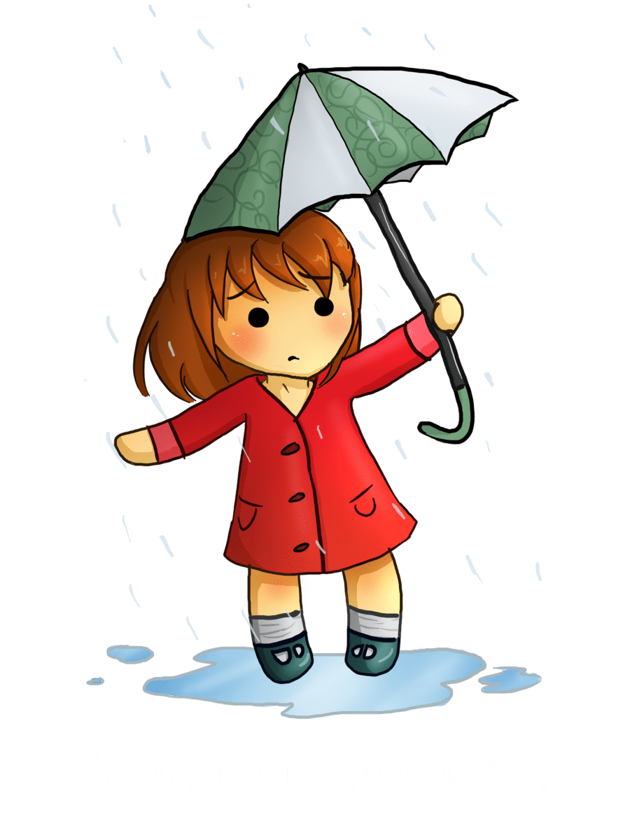 Rain go away by mickey spectrum deviantart clipart transparent