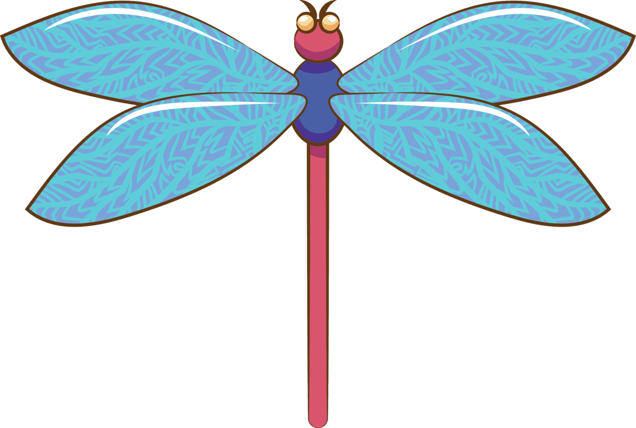 Dragonfly graphic clipart design picture