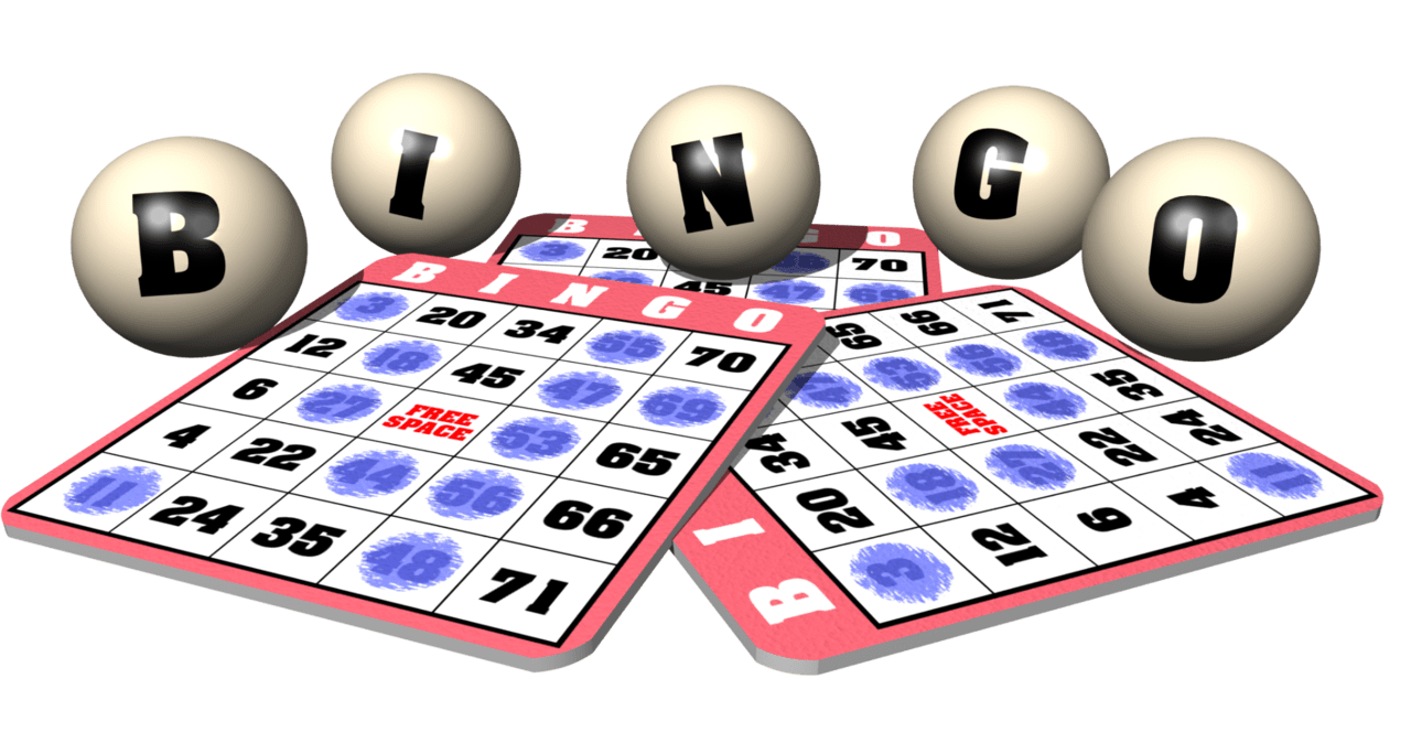 Bingo cards clipart picture
