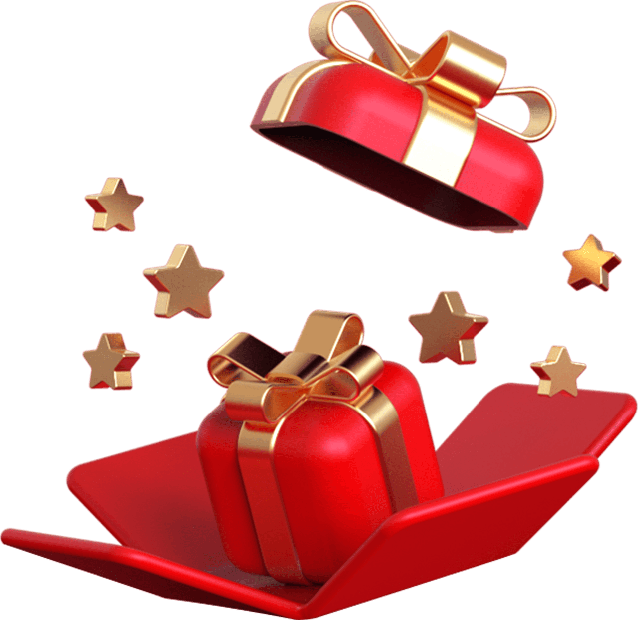 Christmas gift from santa claus clipart photo