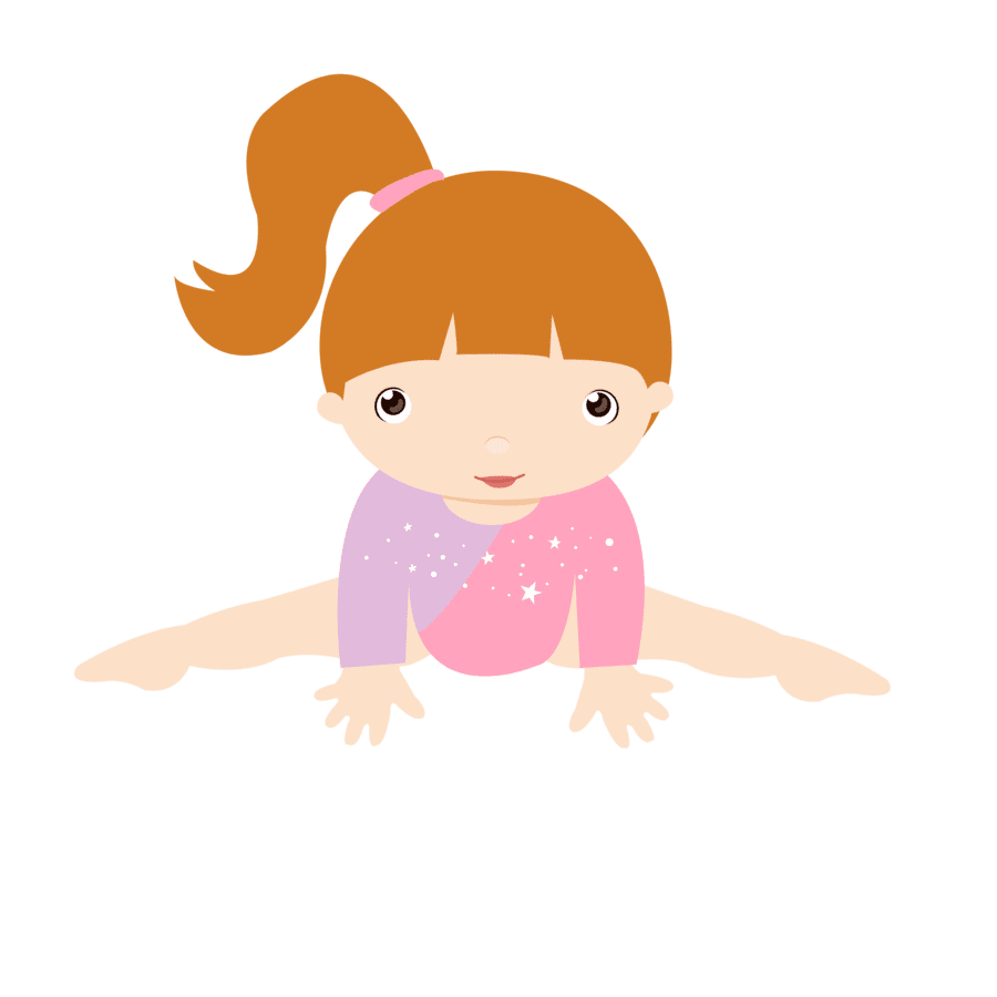 Gymnastics pin page clipart transparent