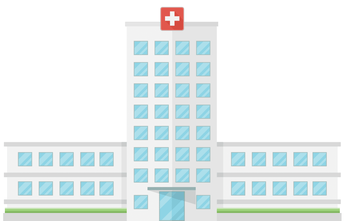 Background hospital clipart