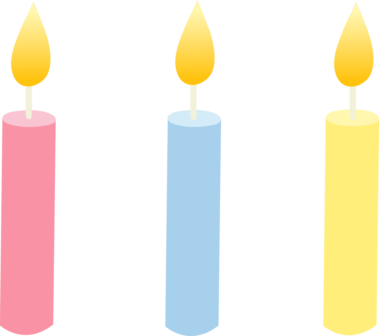 Candle pin page clipart photo