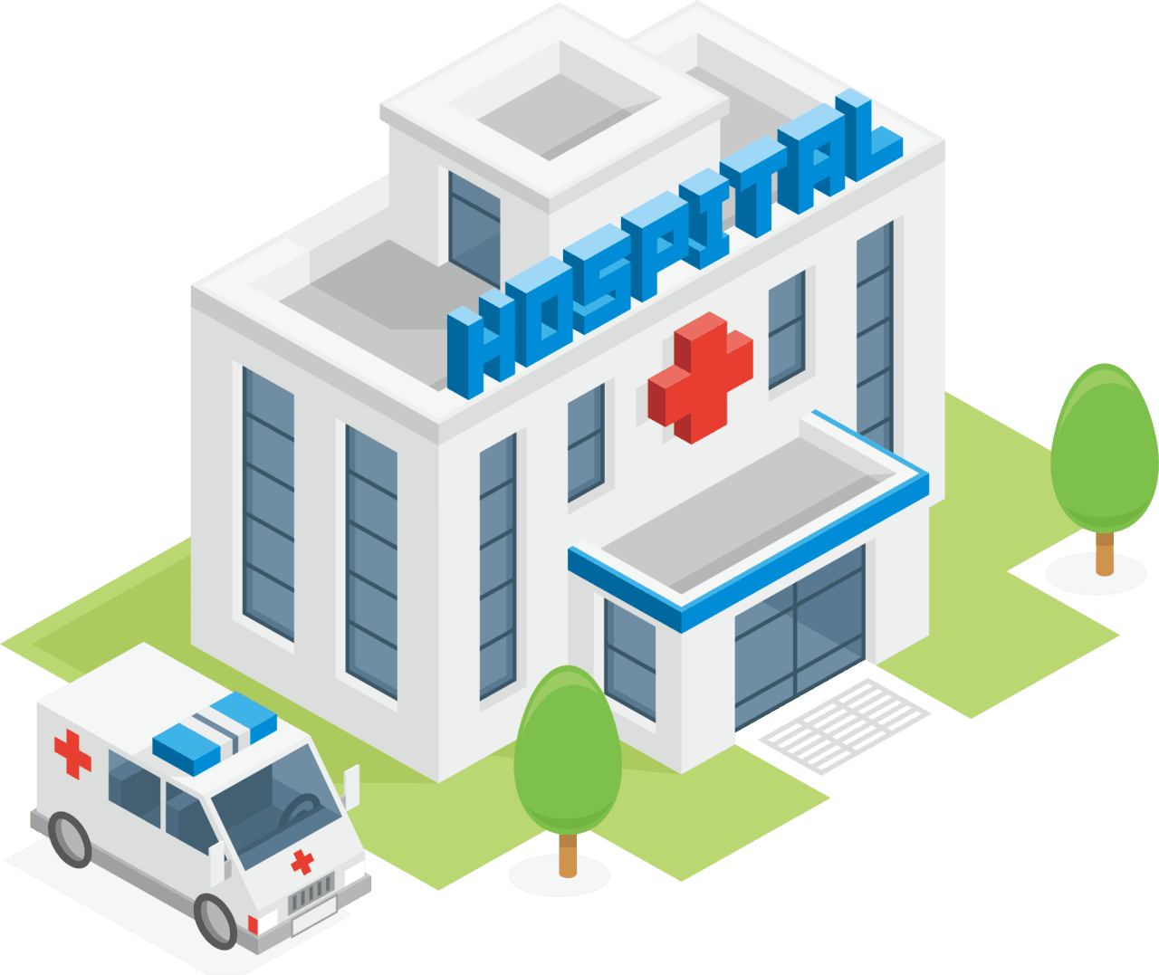 Hd clip use library ambulance clipart hospital image